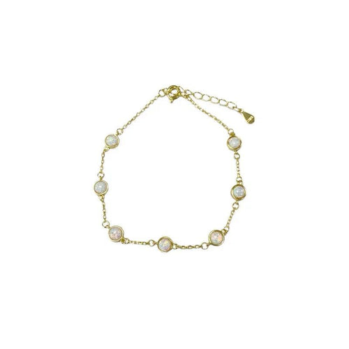 925 Sterling Silver Plated Bracelet For Girls